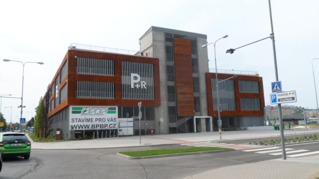 Parkovací dům P+R U Stadionu, Mladá Boleslav
